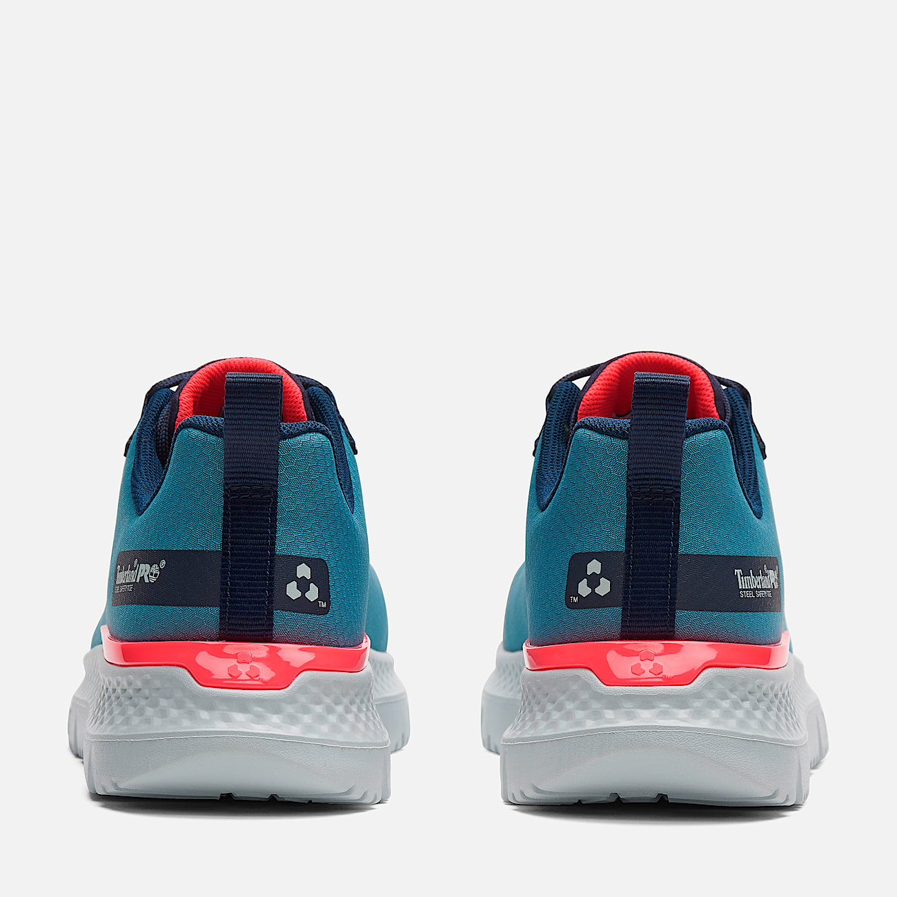 Womens Timberland PRO Intercept Athletic SteelToe Work Sneaker TBL GreyPink ALT5