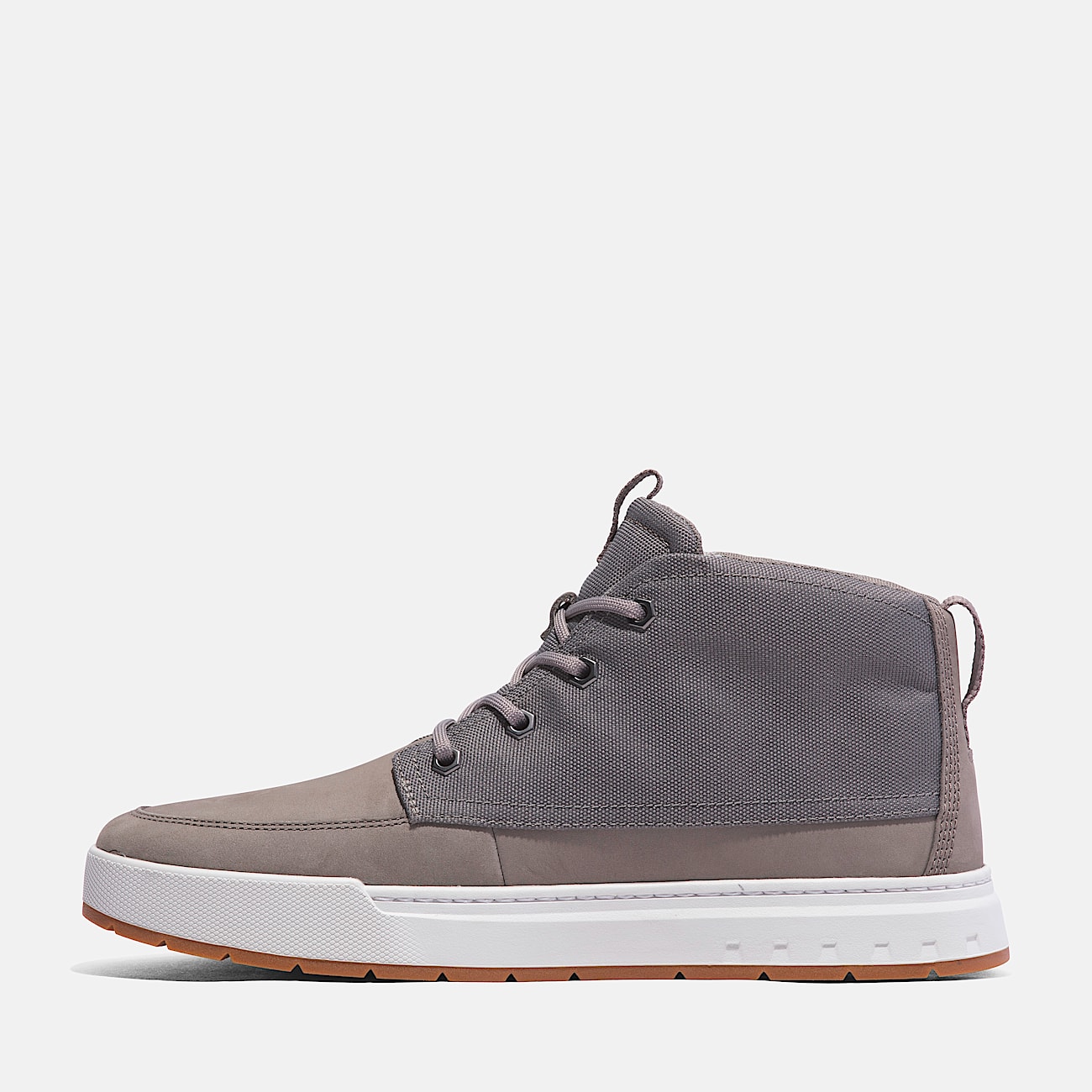 Mens Maple Grove Mid LaceUp Sneaker TBL Medium Grey Nubuck ALT6