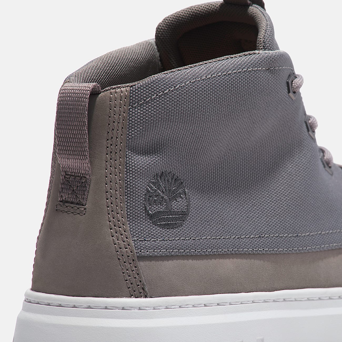 Mens Maple Grove Mid LaceUp Sneaker TBL Medium Grey Nubuck ALT7