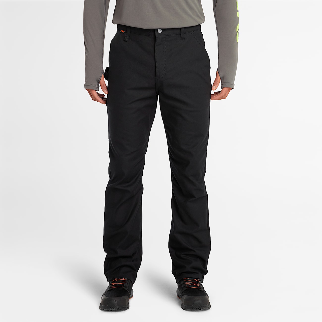Mens Timberland PRO Gritman AthleticFit Flex Utility Pant TBL Black HERO