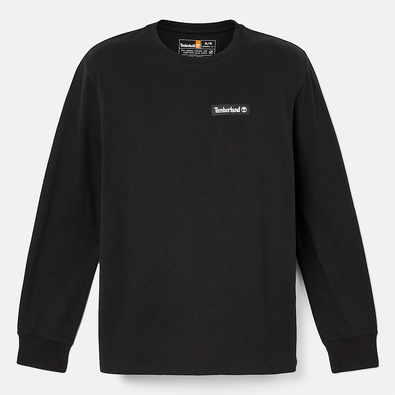 Long Sleeve Heavyweight Woven Badge T-Shirt