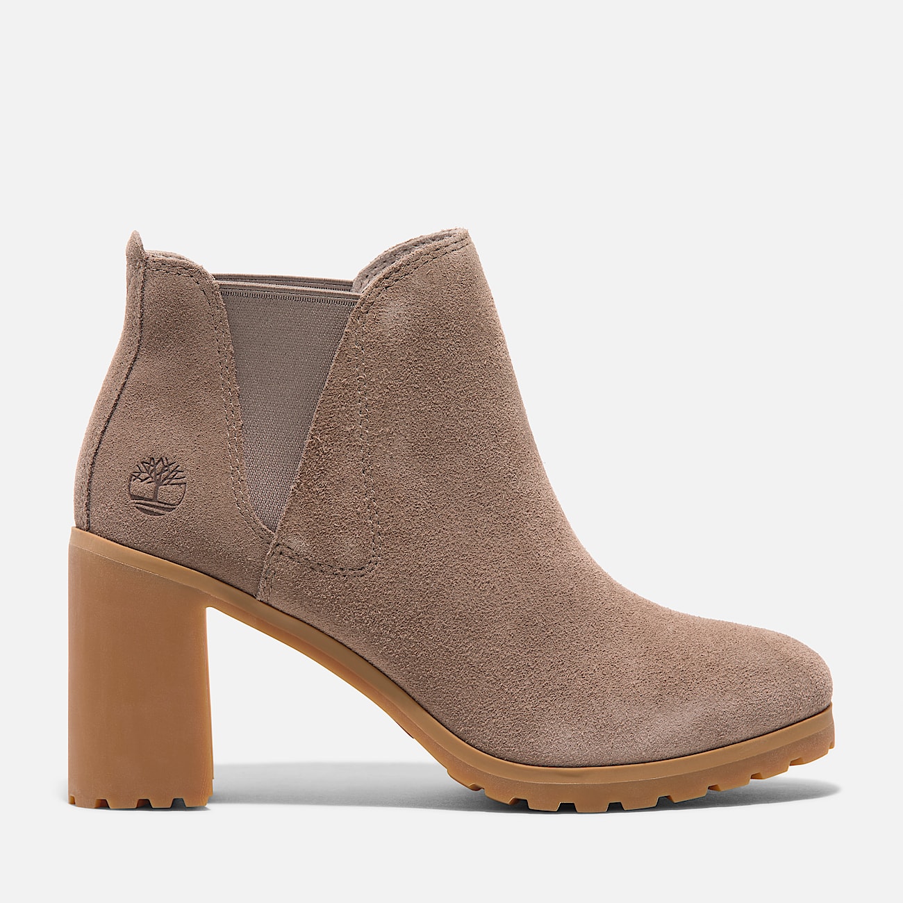 Womens Allington Mid Chelsea Boot TBL Taupe Suede HERO