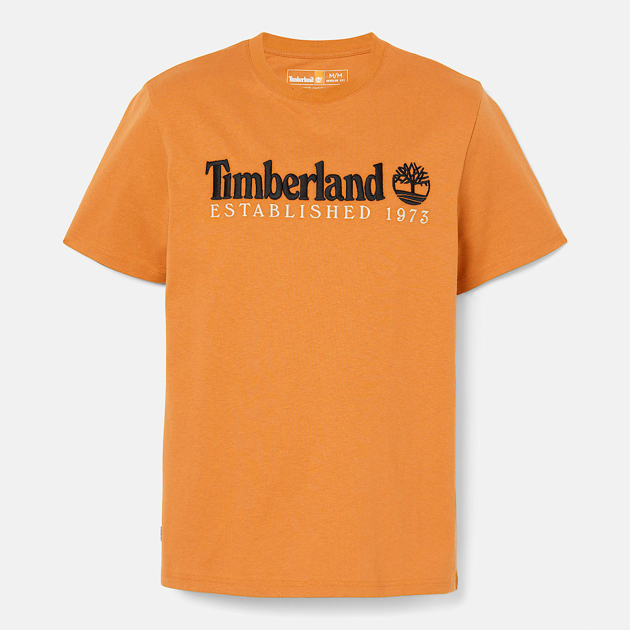 Mens Short Sleeve Est 1973 Crew TShirt TBL Wheat Boot ALT10