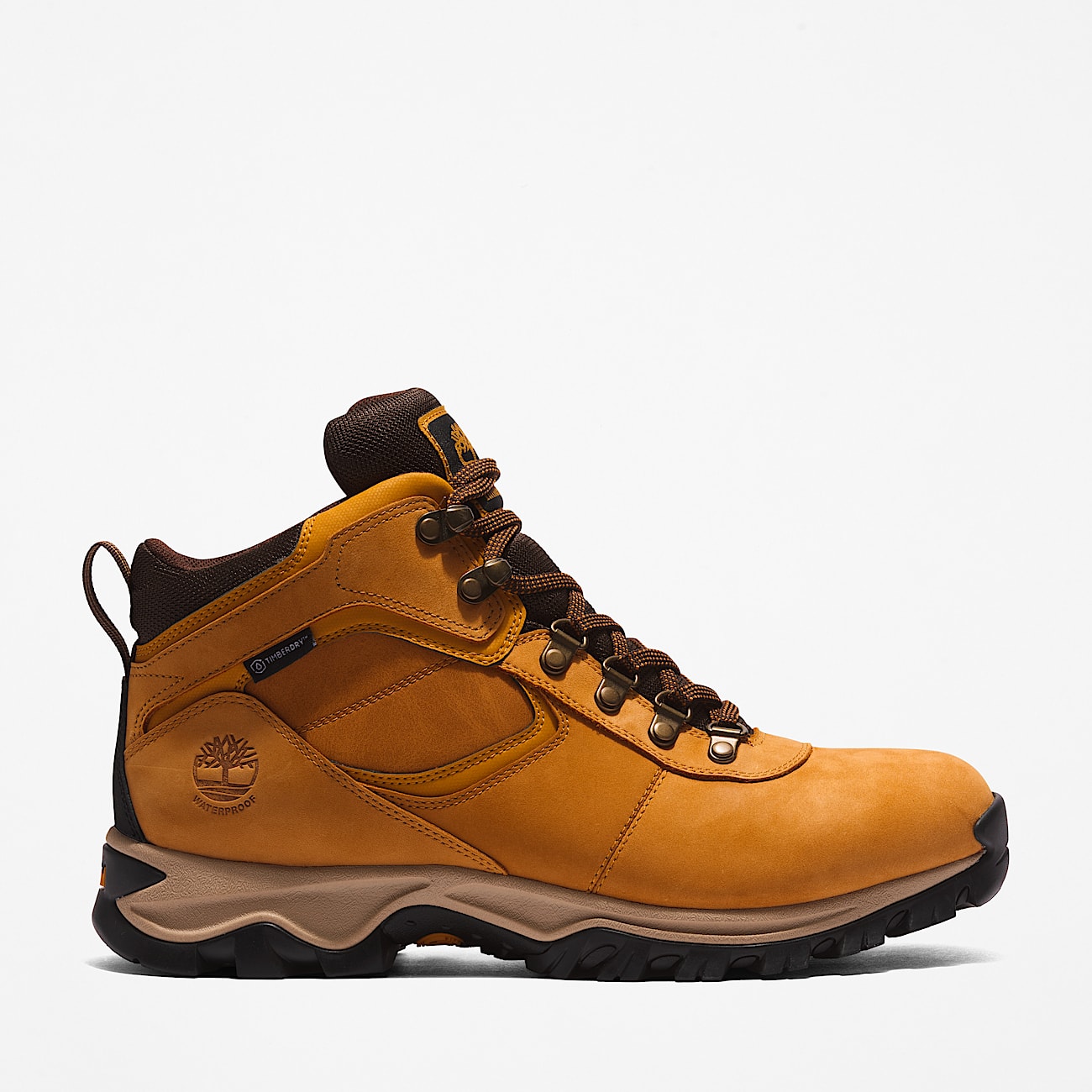 Mens Mt Maddsen Waterproof Mid Hiking Boot TBL Wheat Nubuck HERO