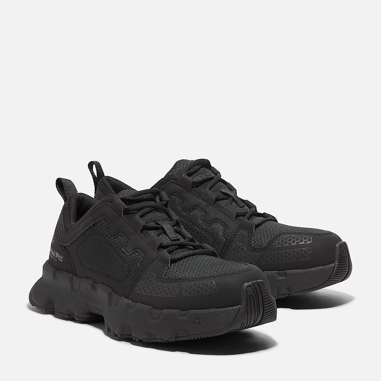 Mens Timberland PRO Powertrain EV Composite Toe Work Sneaker TBL Black ALT4