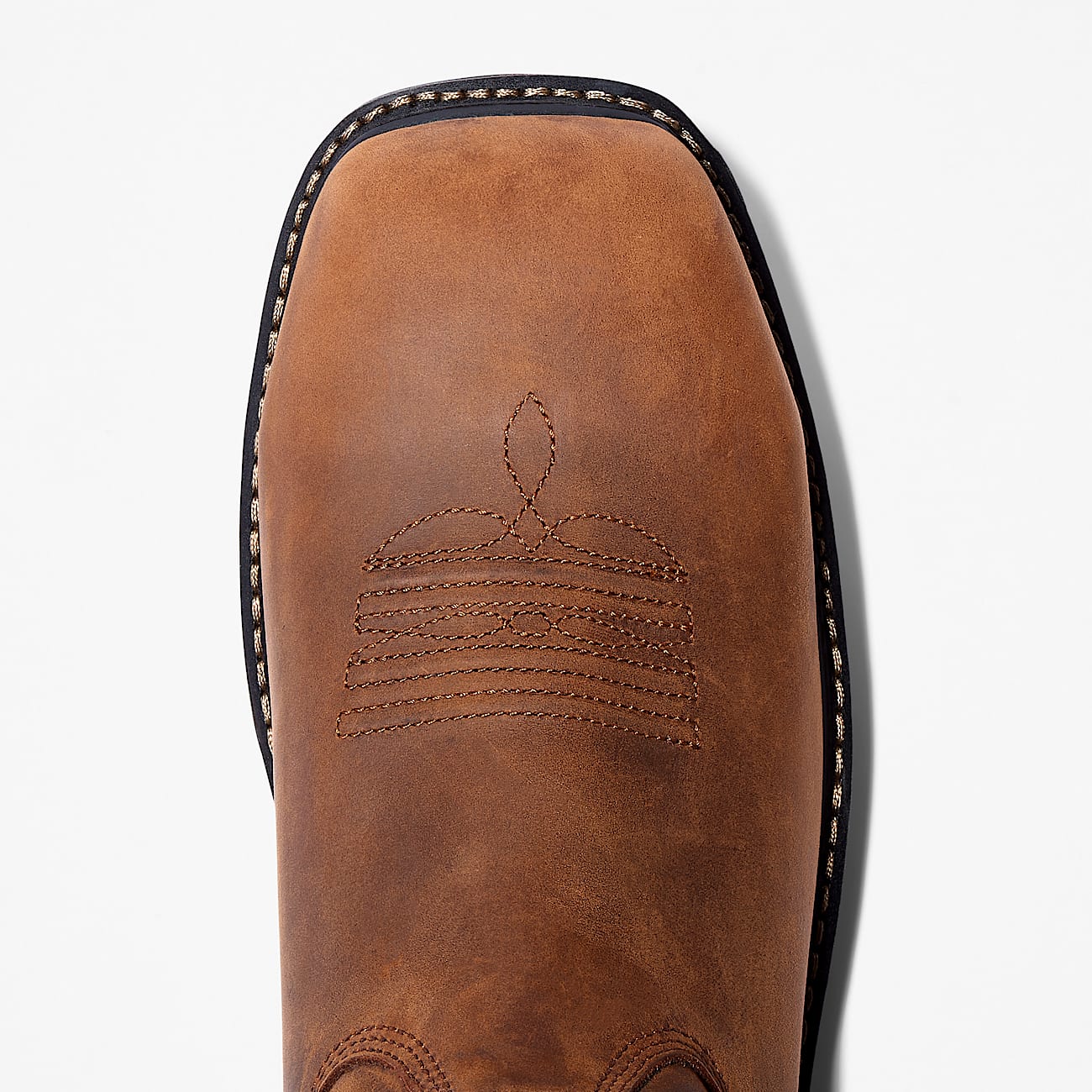 Mens True Grit Pull On Composite Toe Waterproof Work Boot TBL Earth Brown ALT2