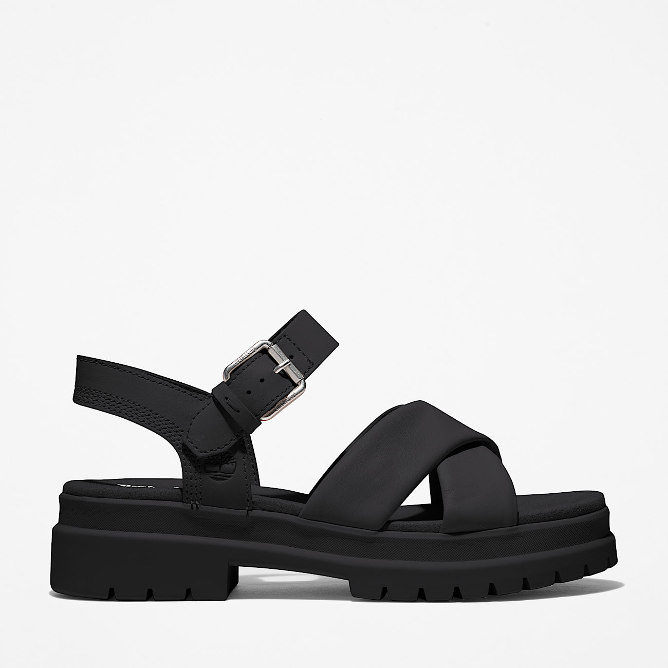 Womens London Vibe CrossStrap Sandal TBL Jet Black HERO