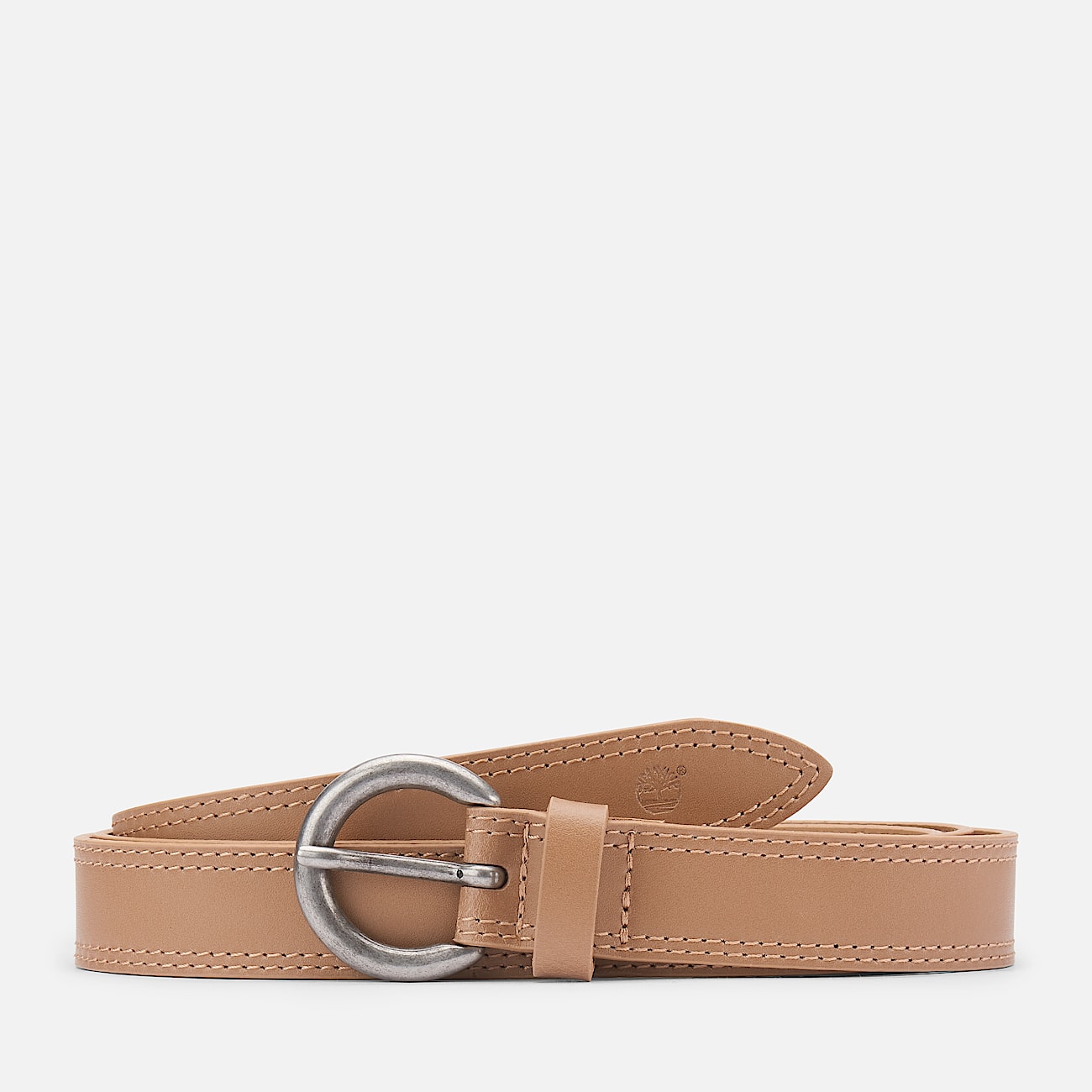 Womens 25mm Oval Buckle Belt TBL Light Sand HERO
