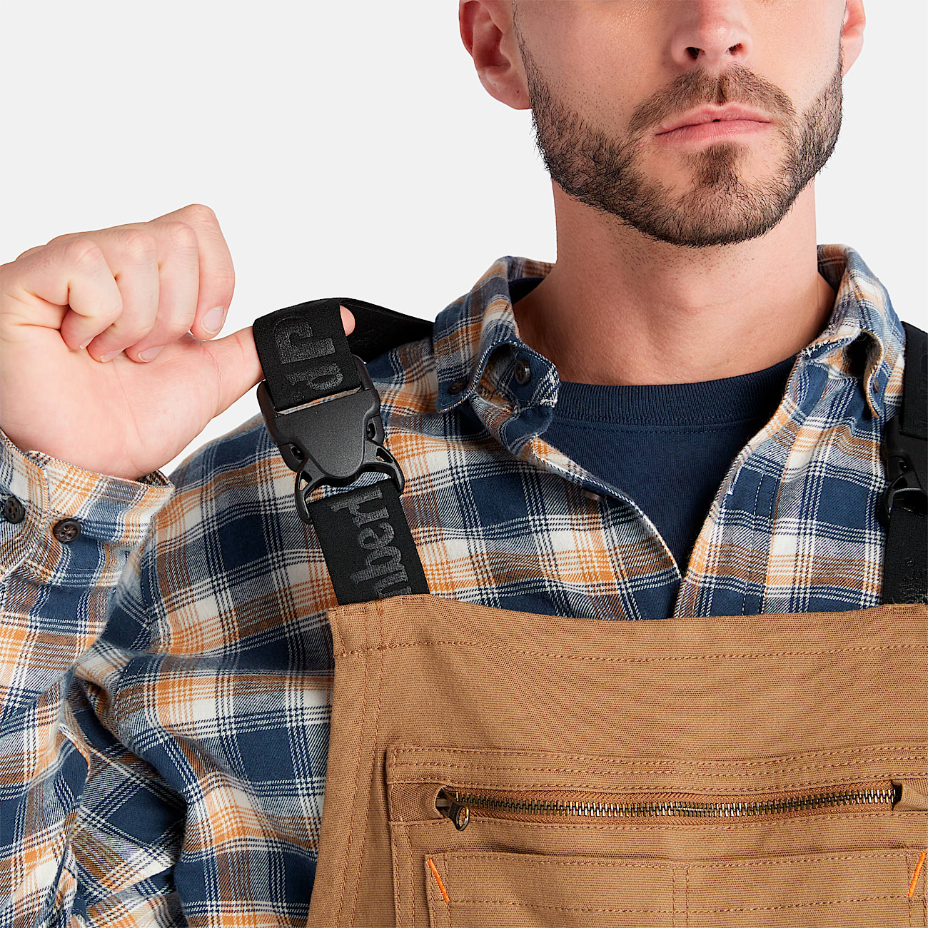 Mens Timberland PRO Ironhide Flex Bib Overall TBL Dark Wheat ALT3