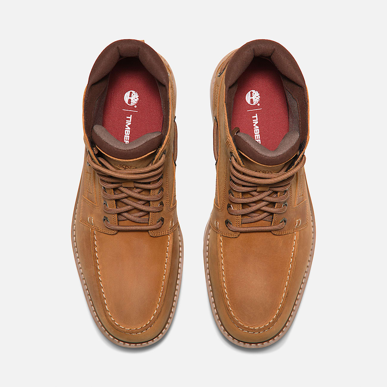 Mens Britton Road 7Eye Moc Toe Boot TBL Wheat FullGrain ALT2