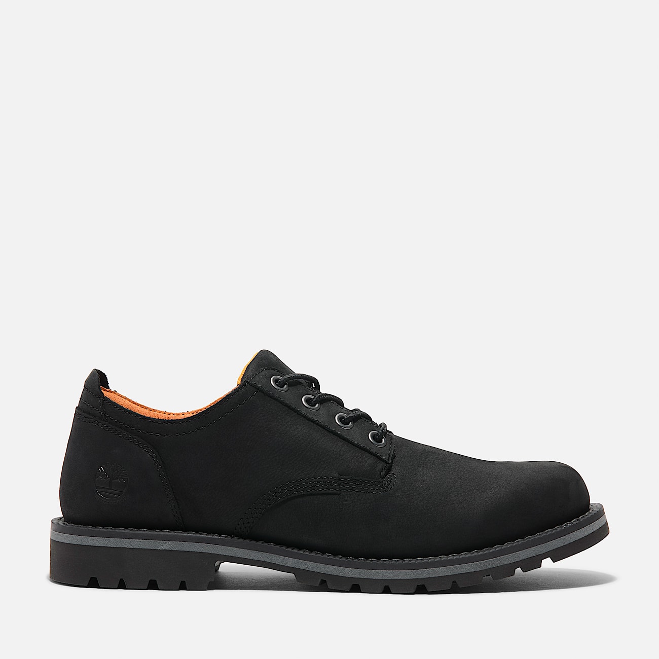 Mens Redwood Falls LaceUp Waterproof Shoe TBL Black Nubuck HERO
