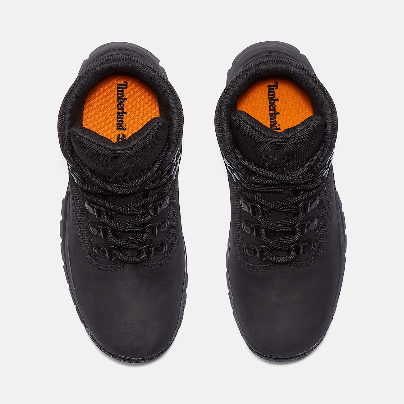Junior Euro Hiker Mid LaceUp Boot TBL Black Nubuck ALT2