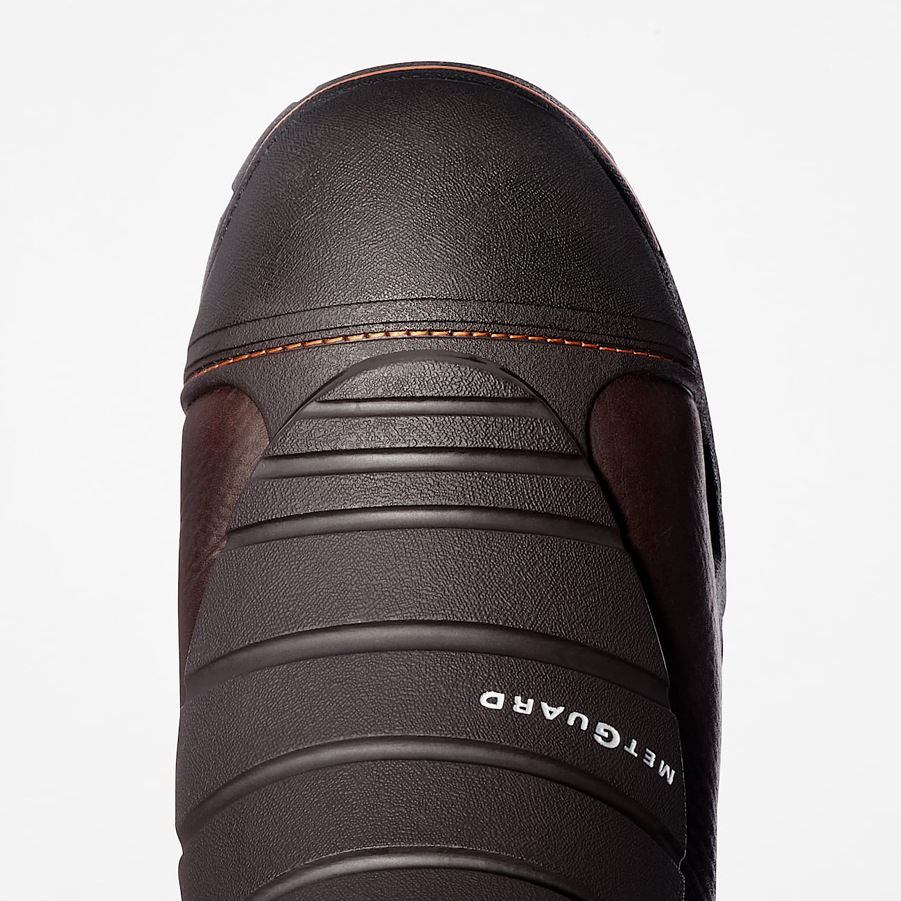 Botas de trabajo Endurance Met Guard steel toe para hombre TBL Piel plena flor marrn oscuro ALT2