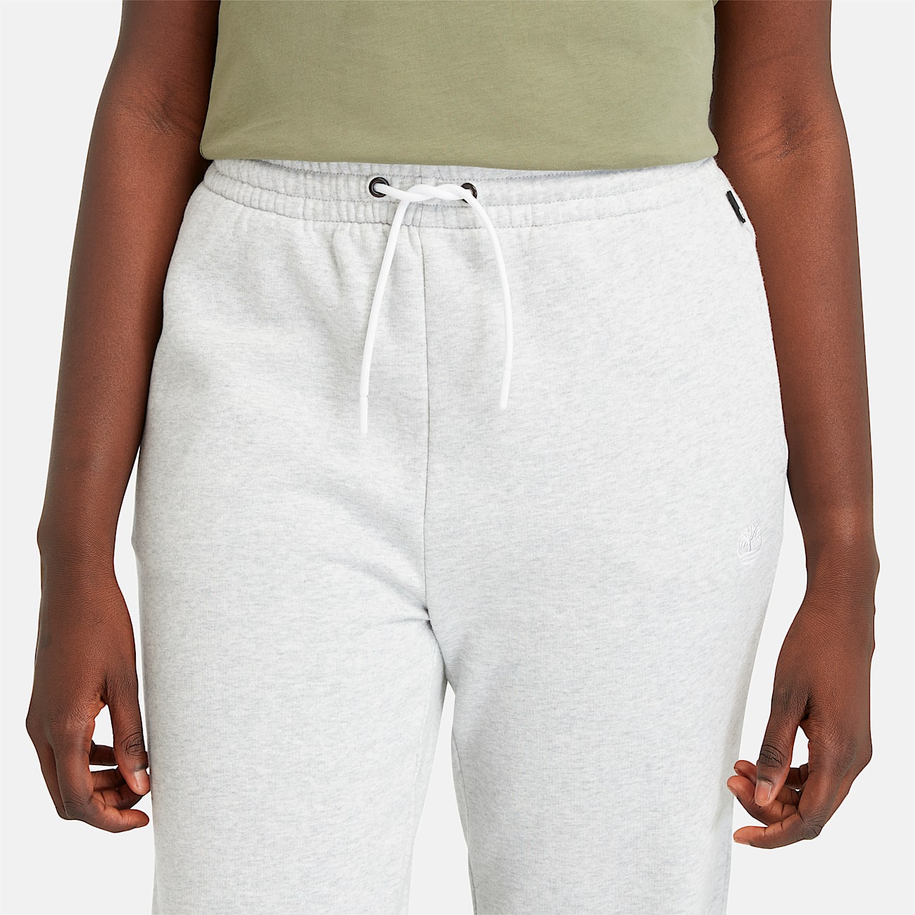 Womens Exeter River Brushed Back Jogger Pant TBL Light Grey Melange ALT2