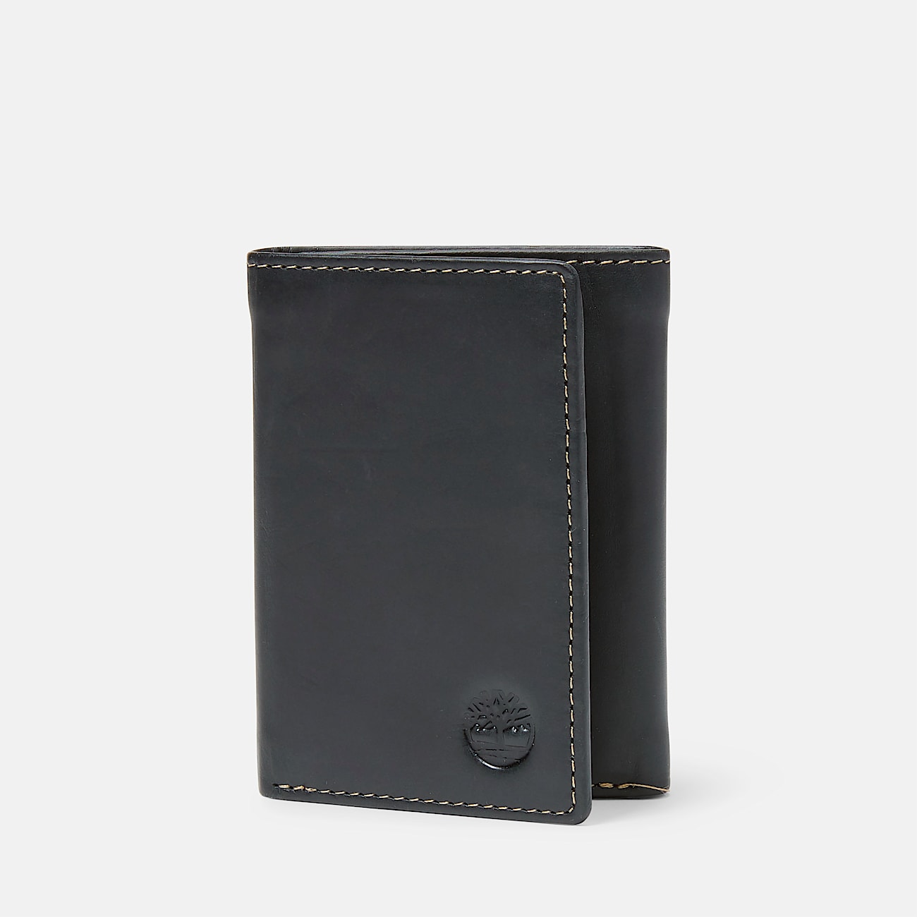 Mens Waxy Pull Up Trifold TBL Black HERO