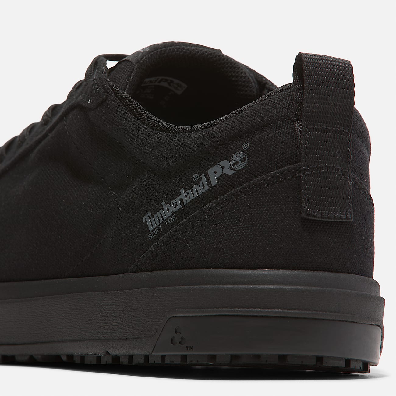 Burbank Soft Toe Work Shoe TBL Black ALT7