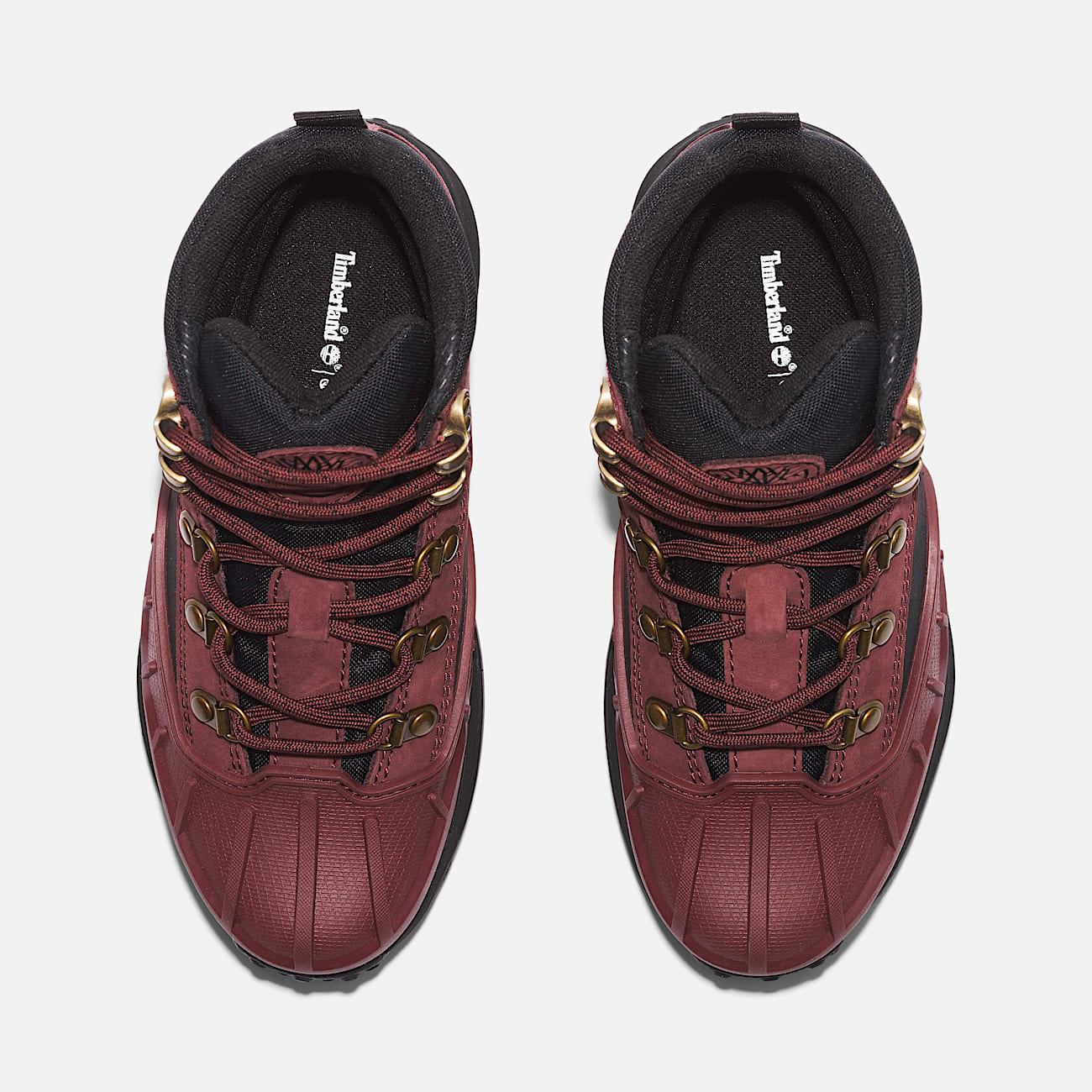 Junior Converge Waterproof Hiking Boot TBL Burgundy Nubuck ALT2