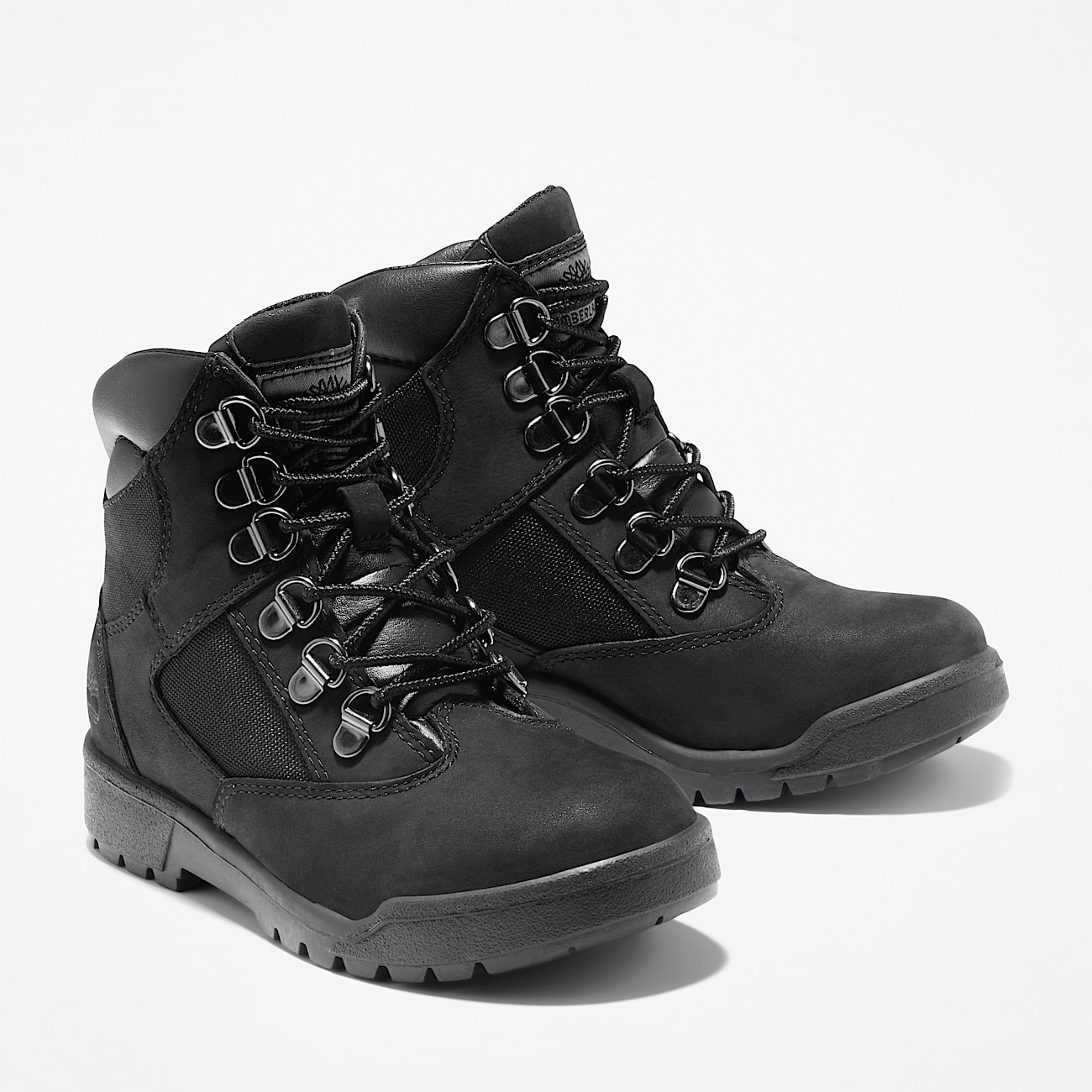 Junior 6Inch Field Boot TBL Black Nubuck ALT4