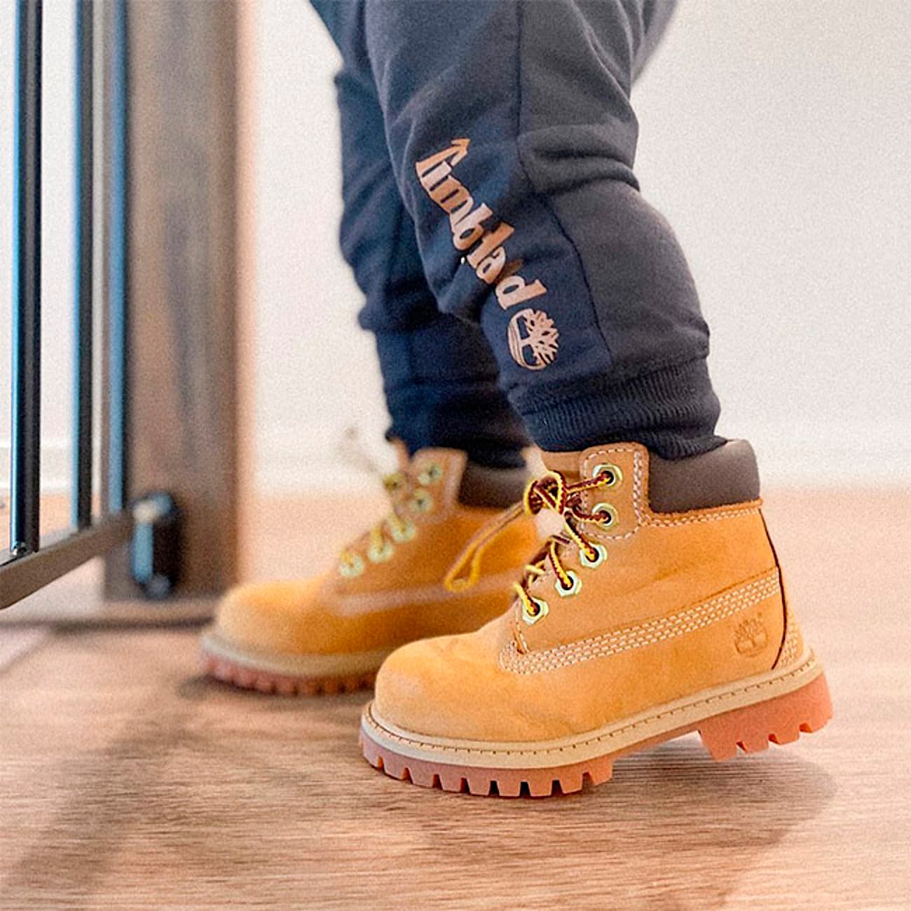 Toddler Timberland Premium 6Inch Waterproof Boot TBL Wheat ALT1