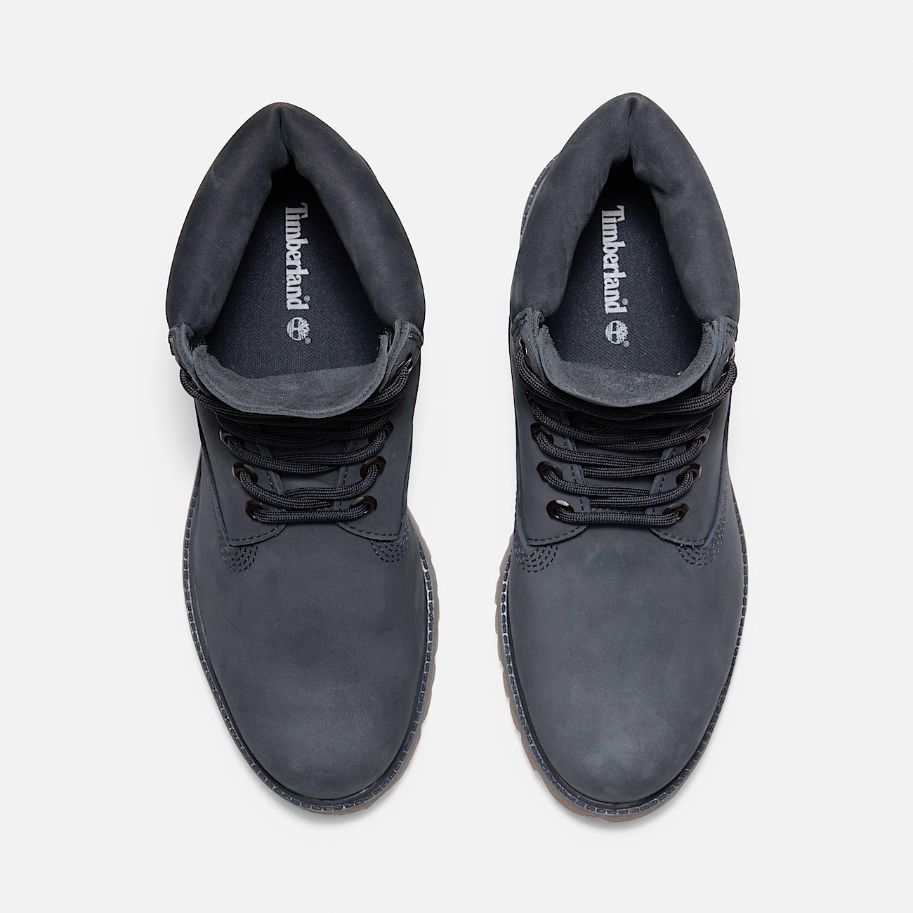 Mens Timberland Premium 6Inch Waterproof Boot TBL Dark Blue Nubuck ALT2