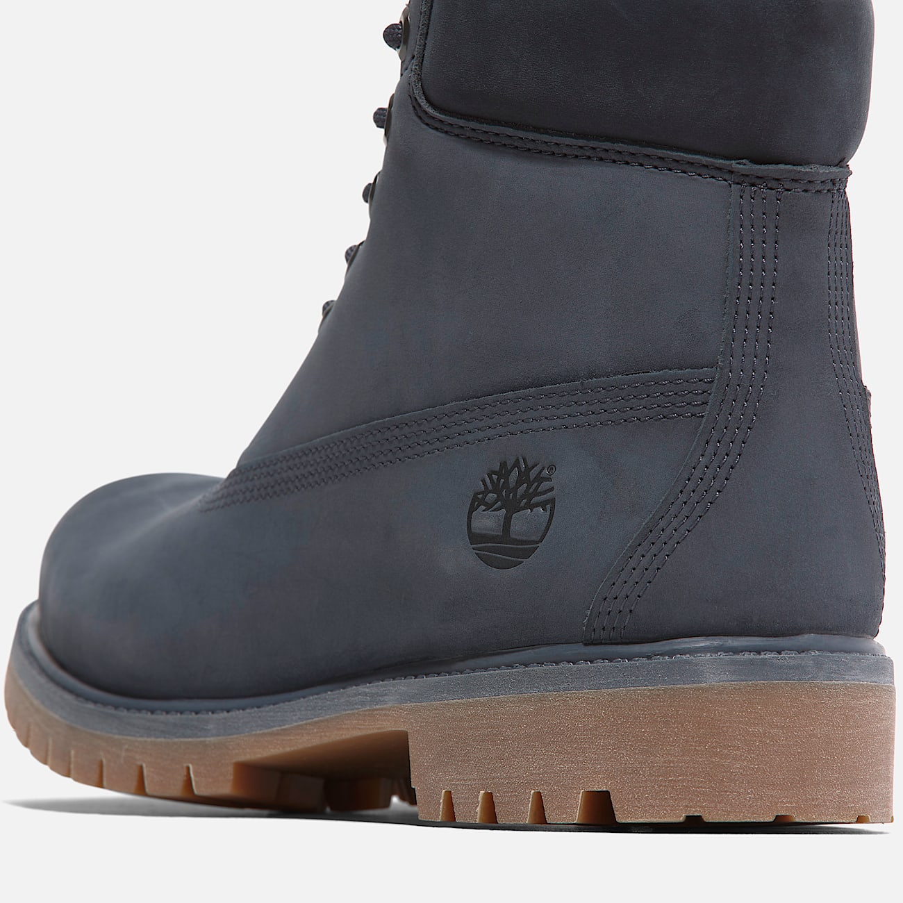 Mens Timberland Premium 6Inch Waterproof Boot TBL Dark Blue Nubuck ALT7