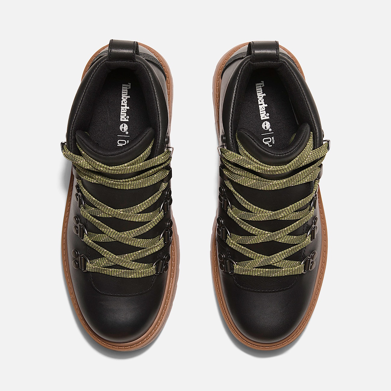 Womens Stone Street Mid LaceUp Platform Hiker TBL Black FullGrain ALT2