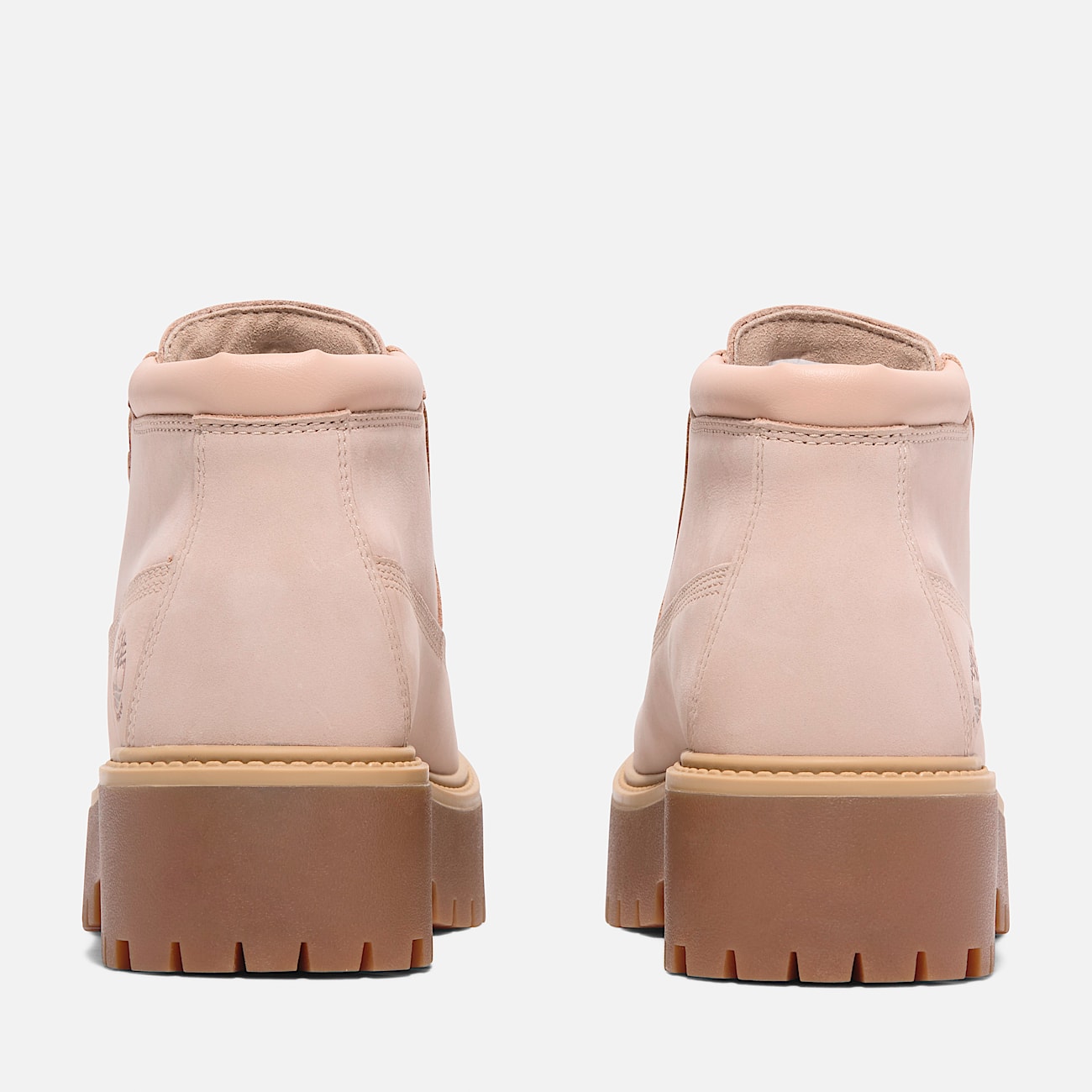 Womens Stone Street Waterproof Platform Chukka TBL Light Beige Nubuck ALT5