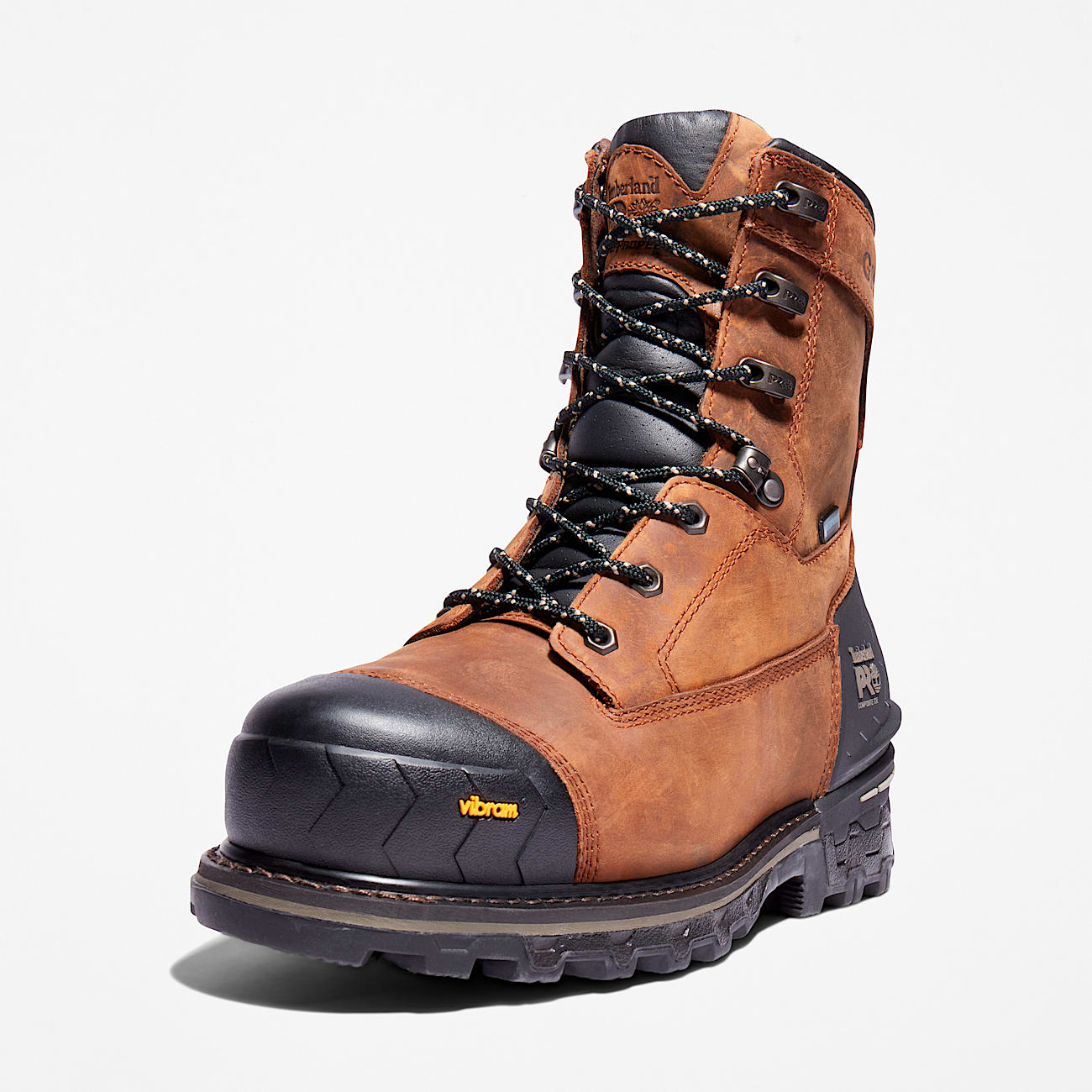 Mens Boondock HD 8 Composite Toe Waterproof Work Boot TBL Distressed Brown ALT8