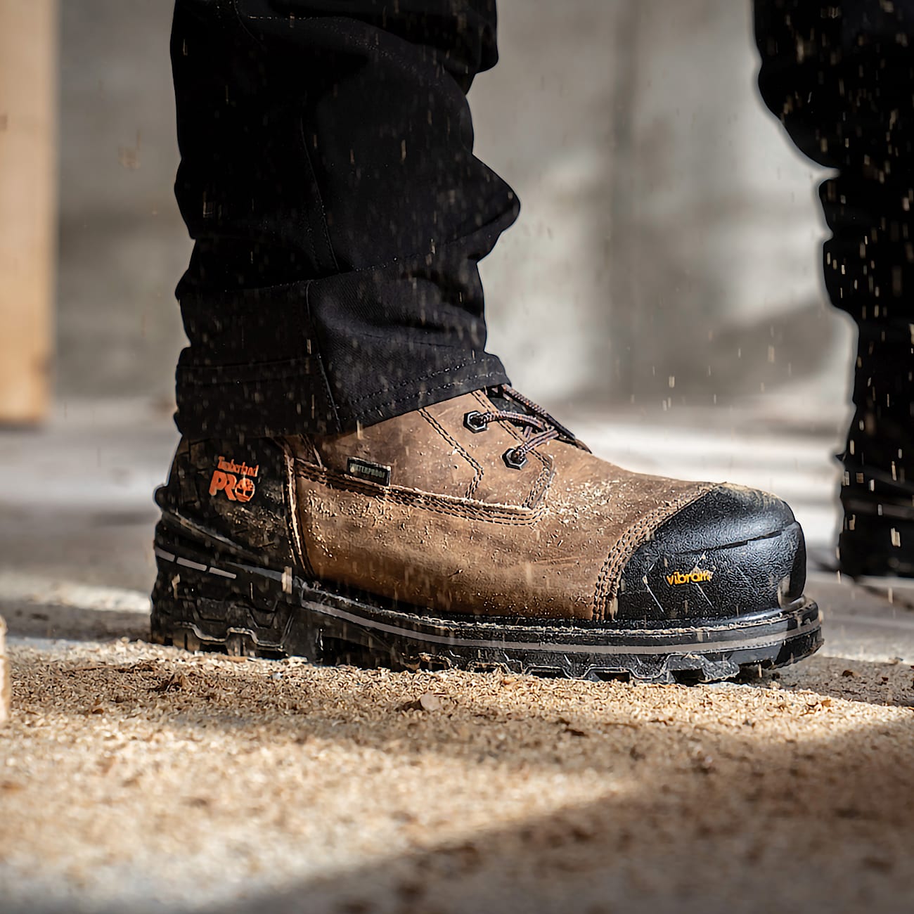 Mens Boondock HD 8 Composite Toe Waterproof Work Boot TBL Distressed Brown ALT9