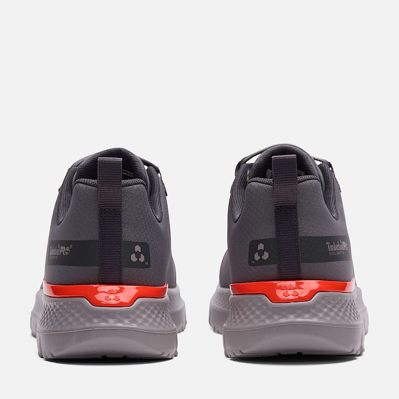 Mens Timberland PRO Intercept Athletic SteelToe Work Sneaker TBL GreyRed ALT5