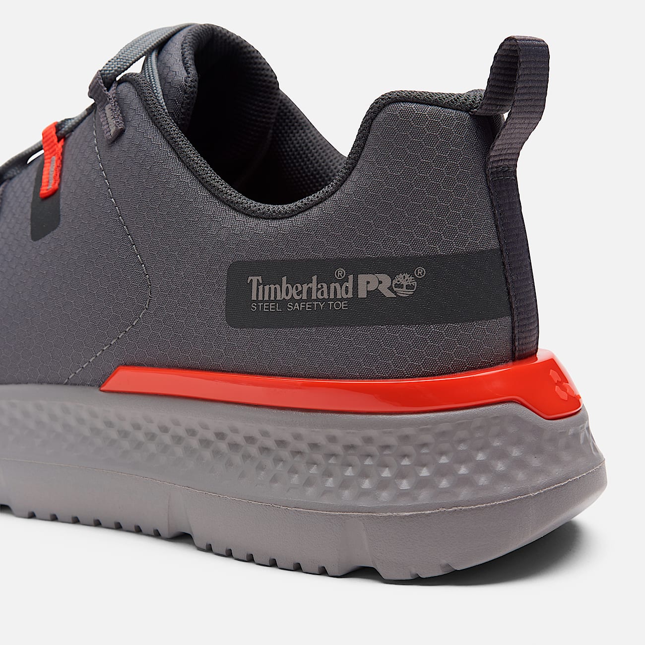 Mens Timberland PRO Intercept Athletic SteelToe Work Sneaker TBL GreyRed ALT7