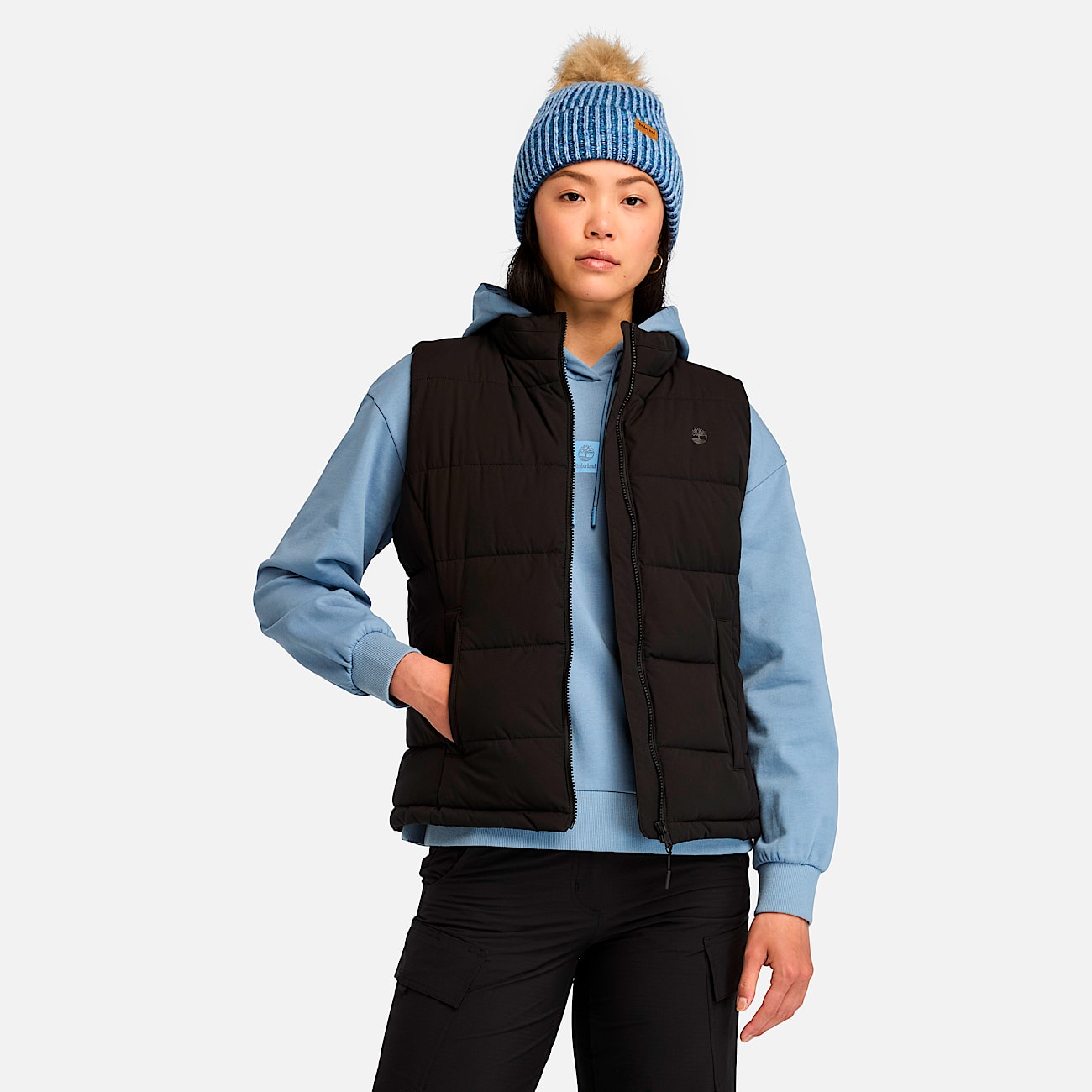 Chaleco repelente de agua para mujer Puffer Vest - 1