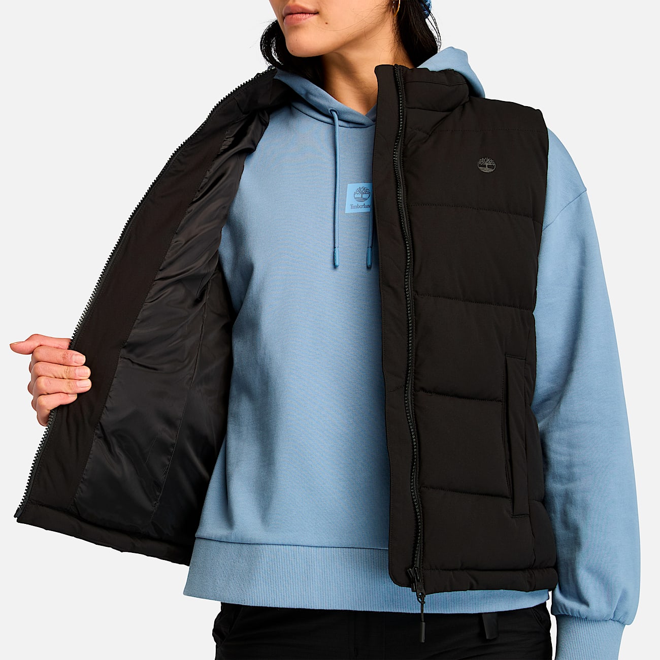 Chaleco repelente de agua para mujer Puffer Vest - 3