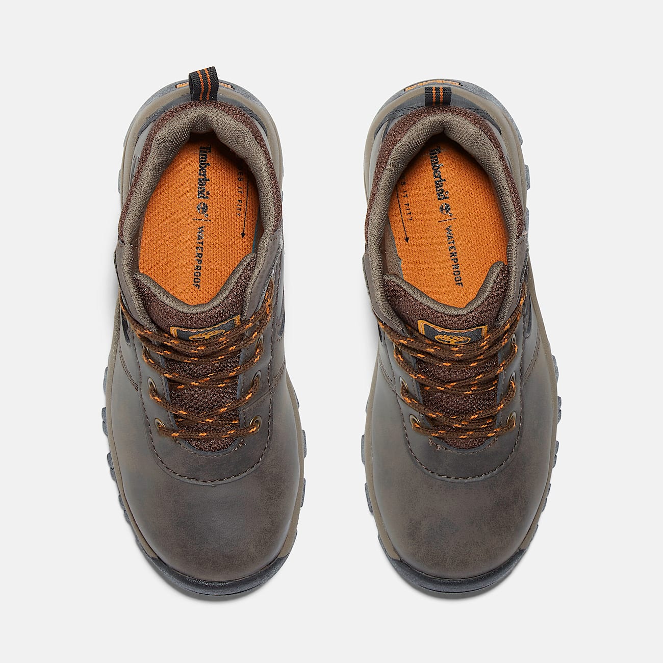 Junior Mt Maddsen Waterproof Mid Hiking Boot TBL Dark Brown FullGrain ALT2