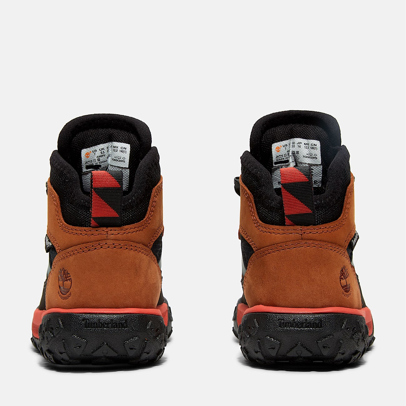 Toddler GreenStride Motion 6 Waterproof Boot TBL Rust Nubuck ALT5