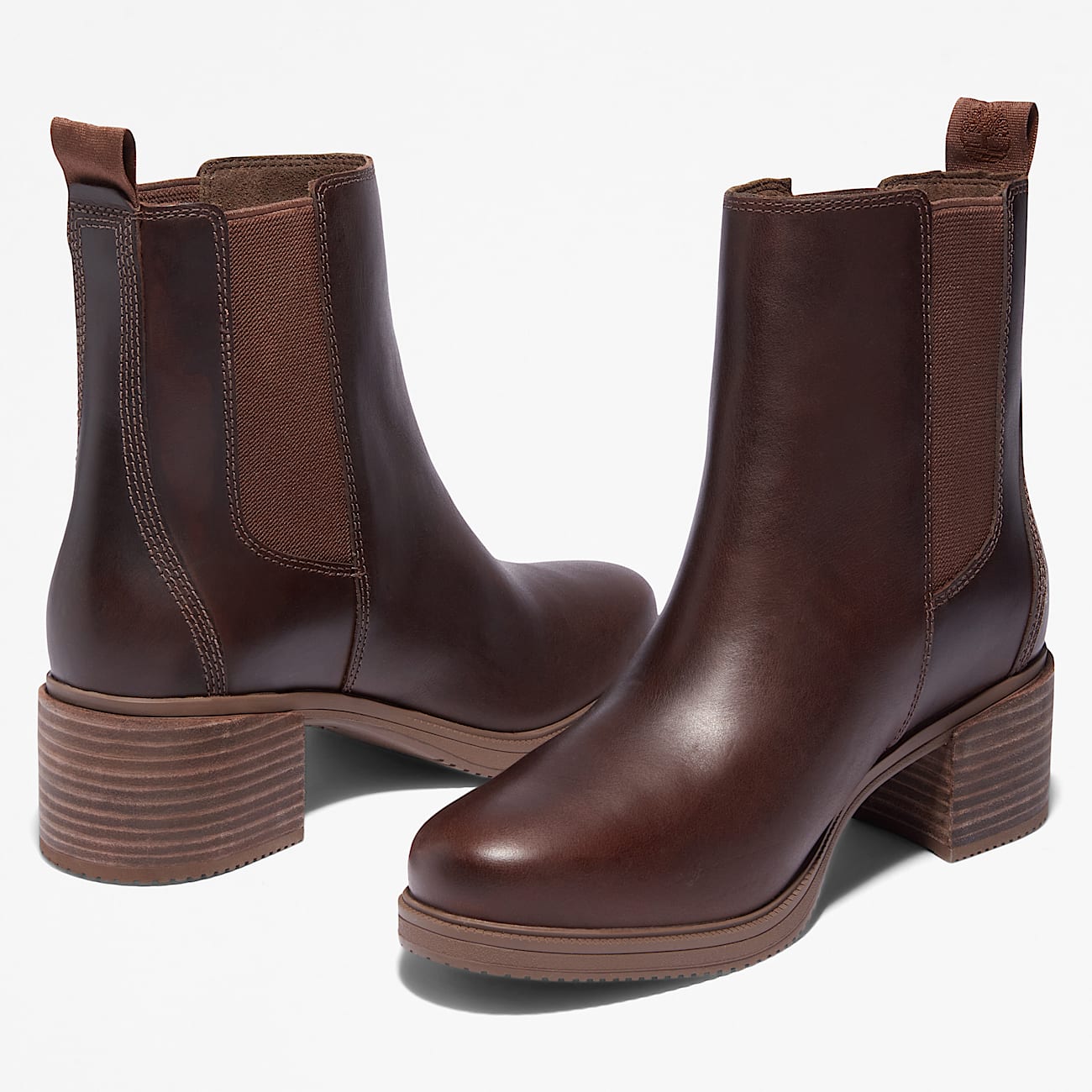 Botas Chelsea Dalston Vibe para Mujer TBL Marrn medio ALT5