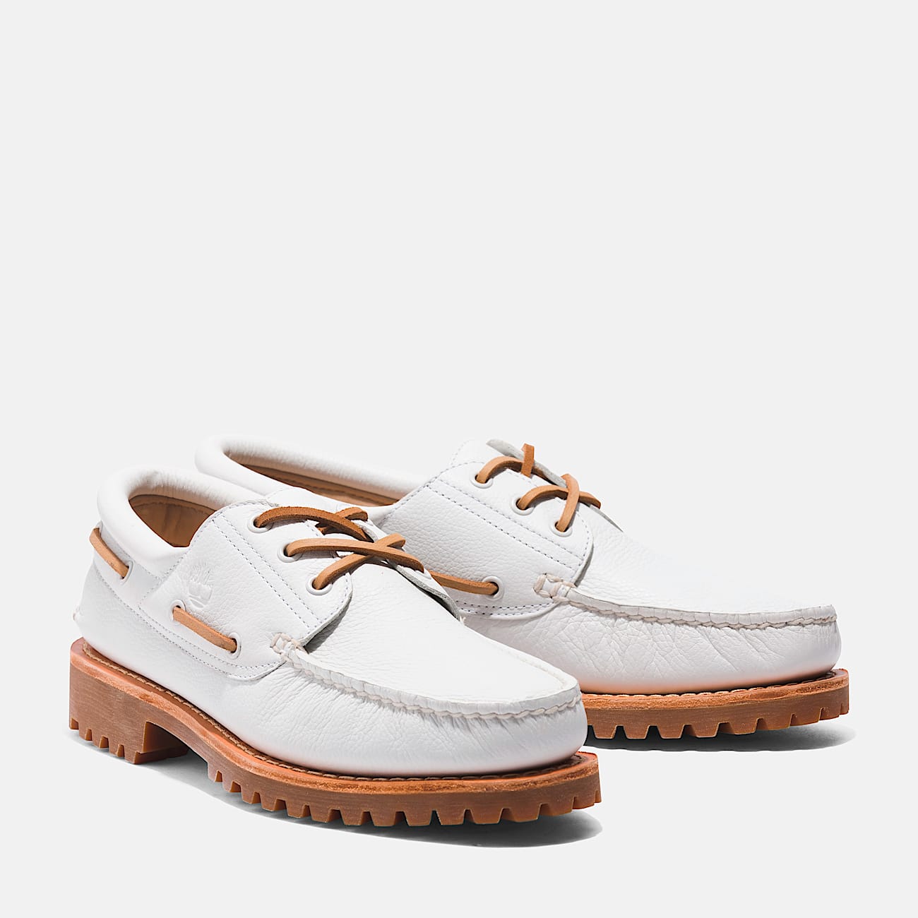Men's Timberland® Authentics 3-Eye Boat Shoe - 4