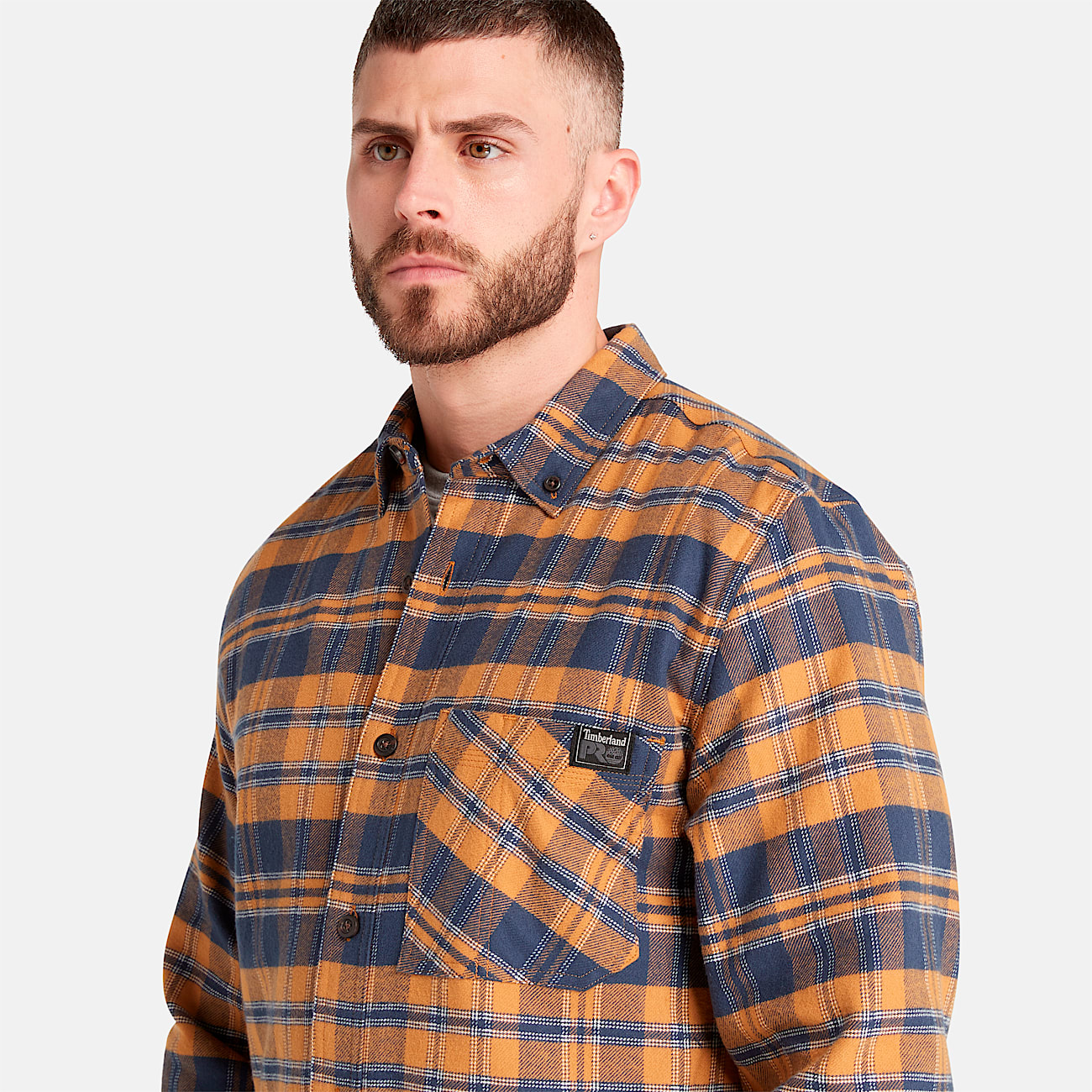 Men's Timberland PRO® Woodfort Midweight Flannel Shirt - 3