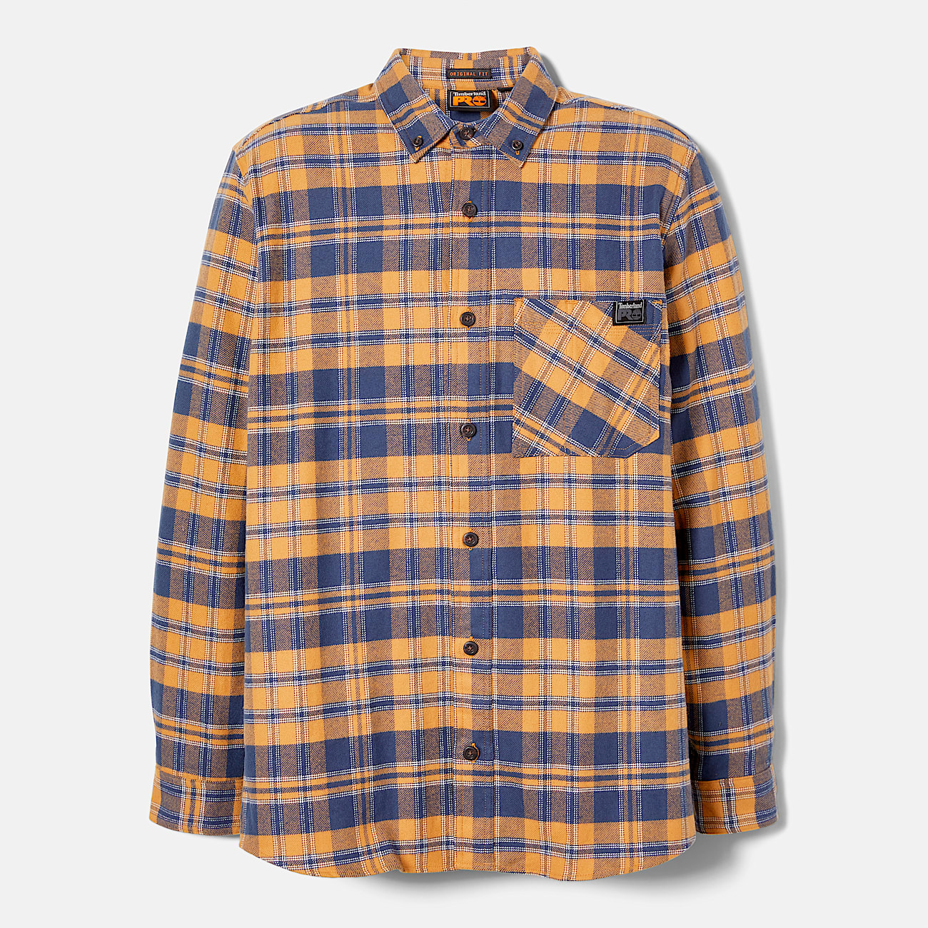 Men's Timberland PRO® Woodfort Midweight Flannel Shirt - 6