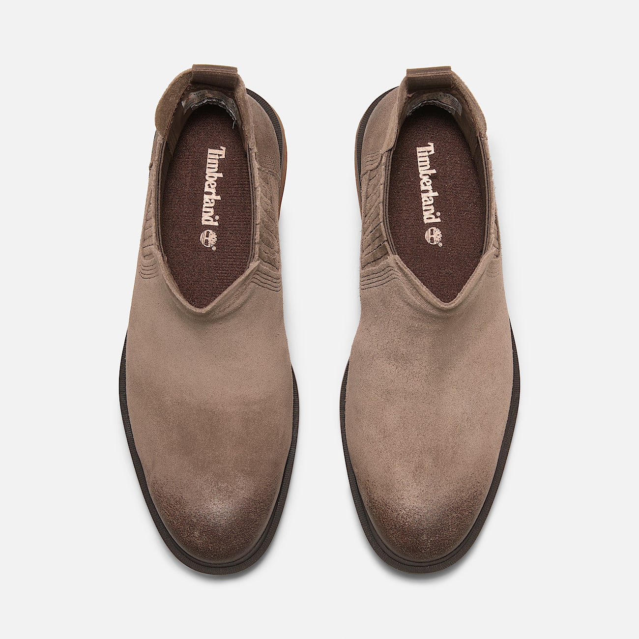 Womens Brimfield Chelsea Boot TBL Brown Suede ALT2