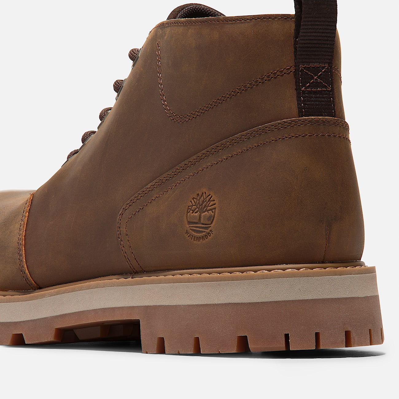 Botas Chukka para Hombre Britton Road Waterproof TBL Piel Grano Completo Oxido ALT7