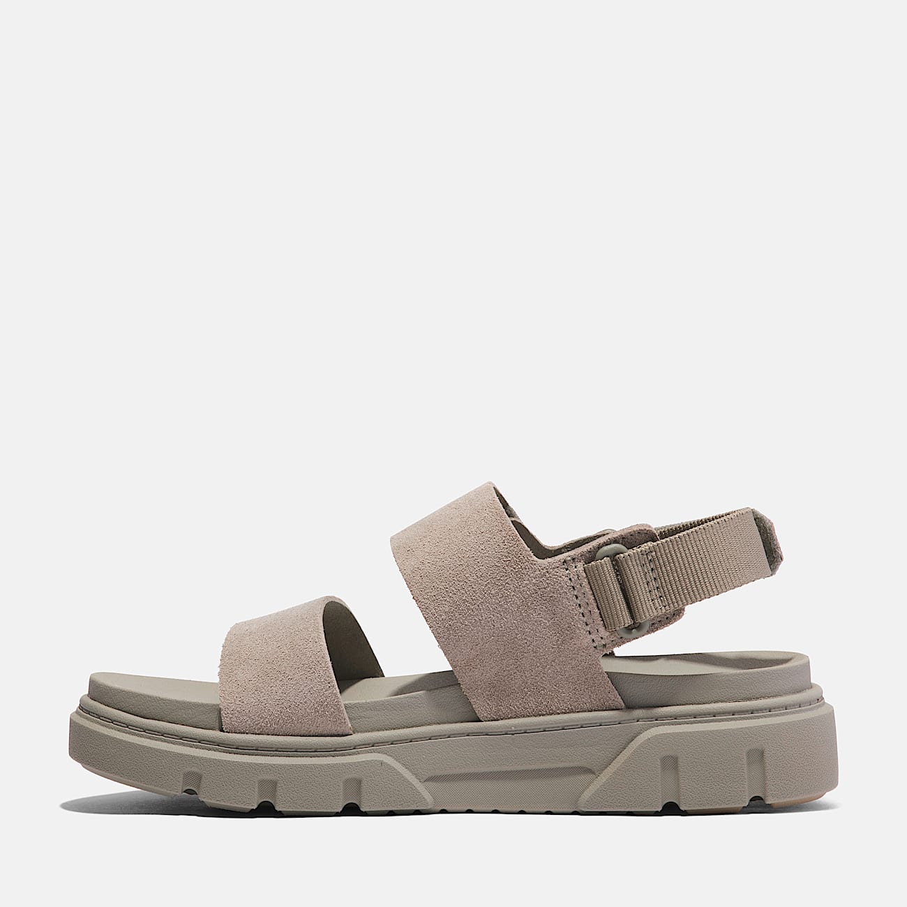 Womens Greyfield 2Strap Sandal TBL Light Taupe Suede ALT6