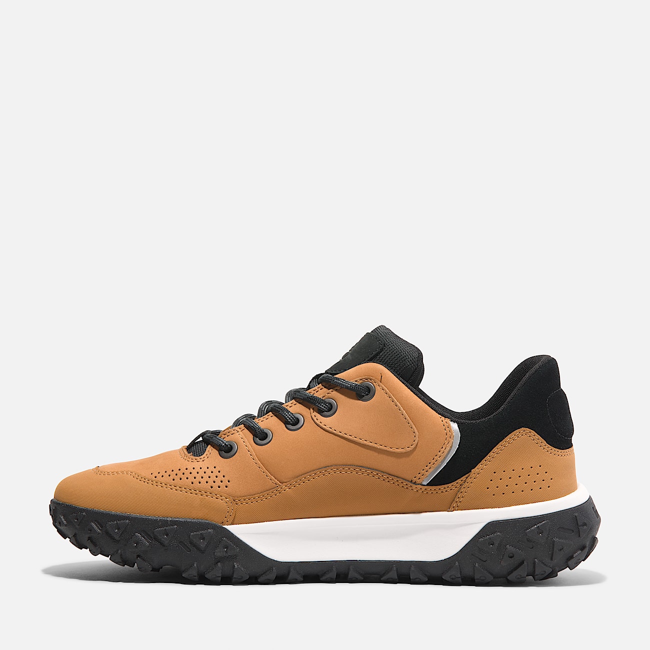 Mens GreenStride  Motion 6 Low LaceUp Hiking Shoe TBL Wheat NubuckBlack ALT6