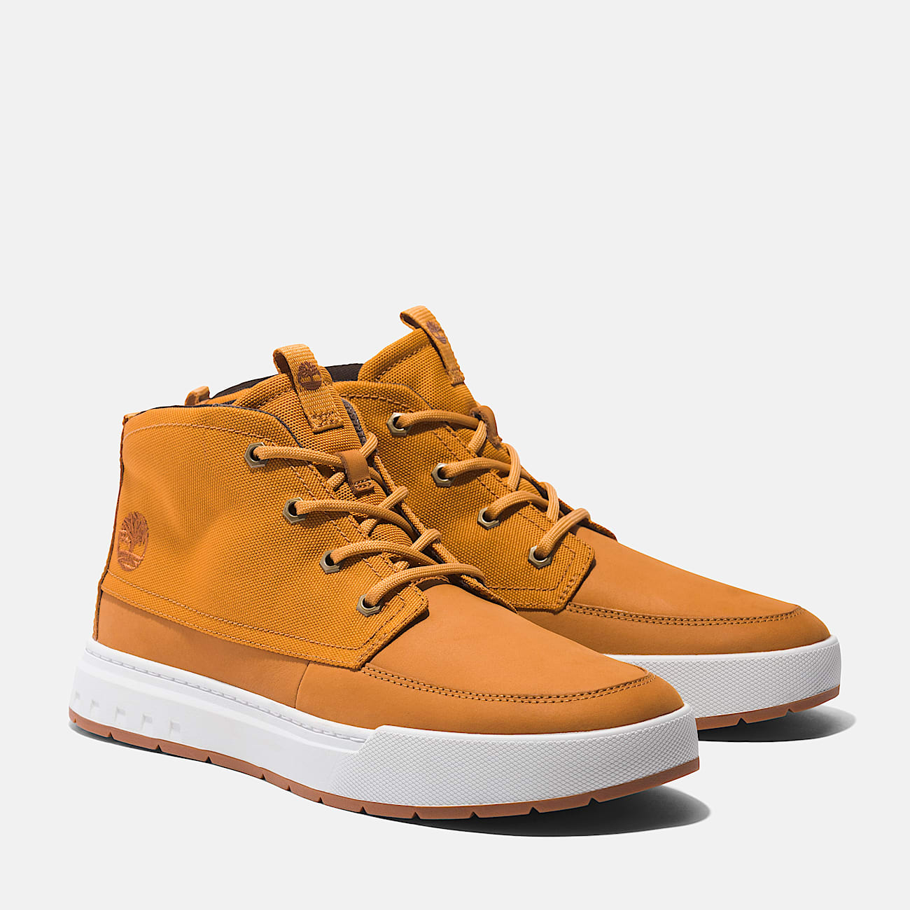 Mens Maple Grove Mid LaceUp Sneaker TBL Wheat Nubuck ALT4
