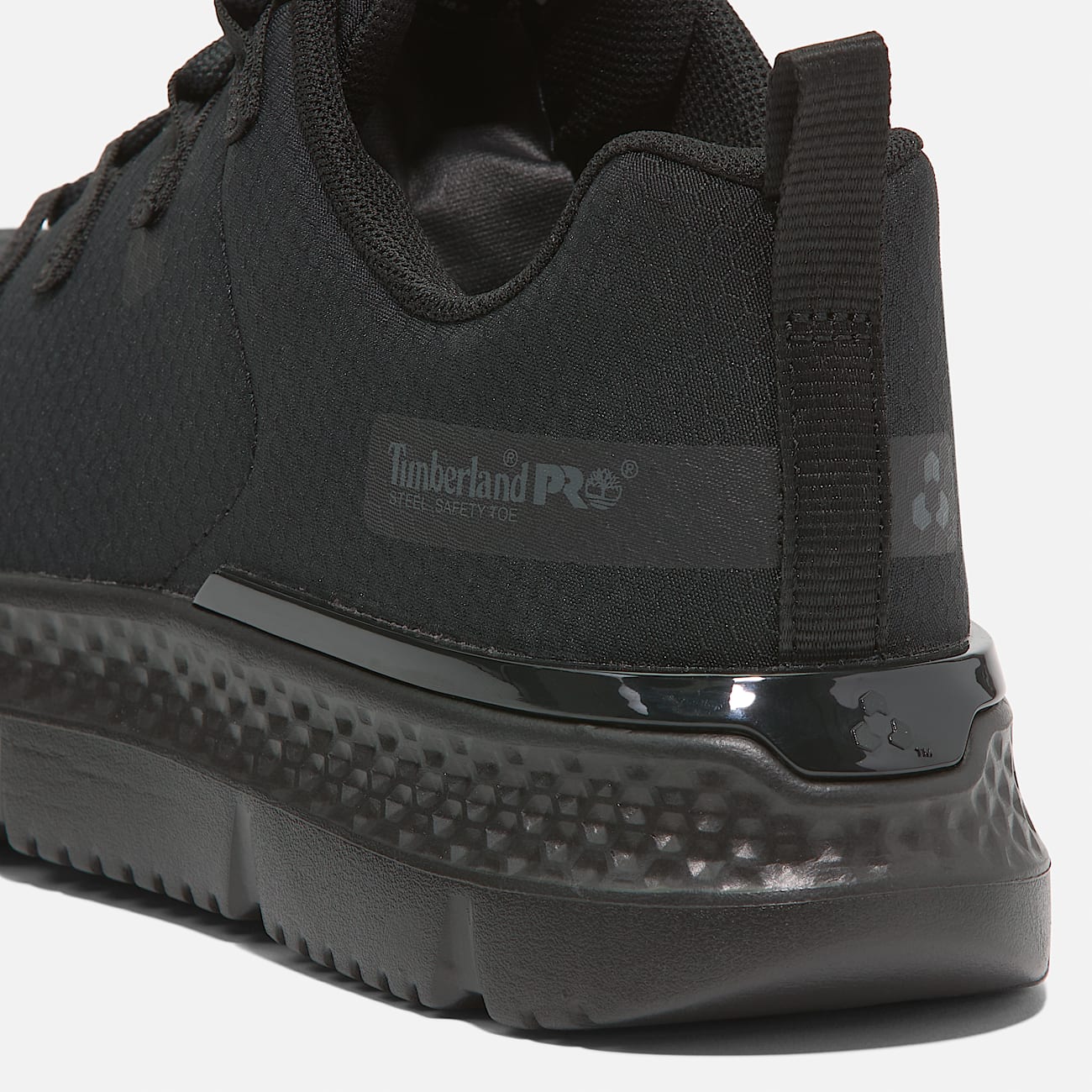 Womens Timberland PRO Intercept Athletic SteelToe Work Sneaker TBL Black ALT7