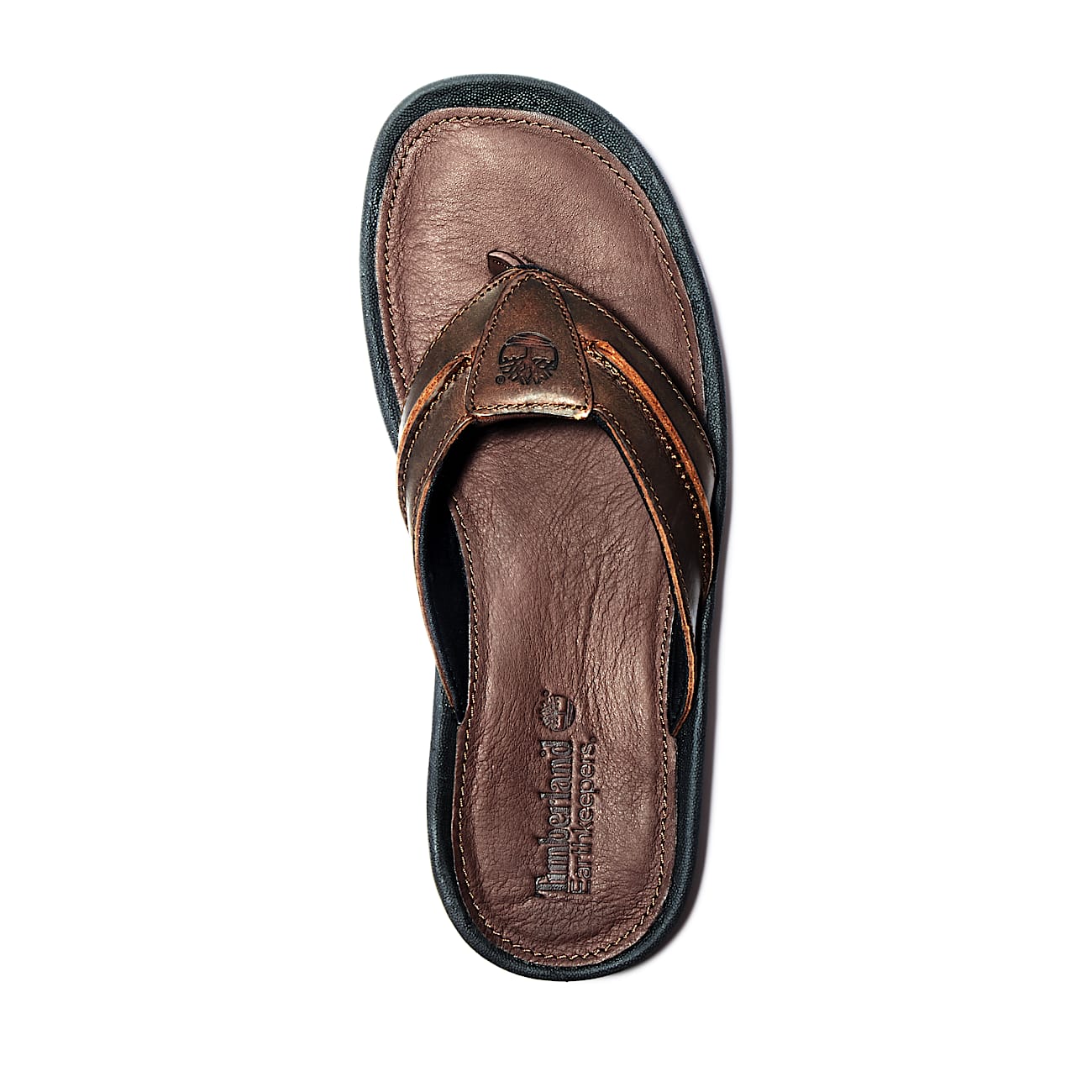 Mens Timberland Originals Thong Sandal TBL Brown ALT1