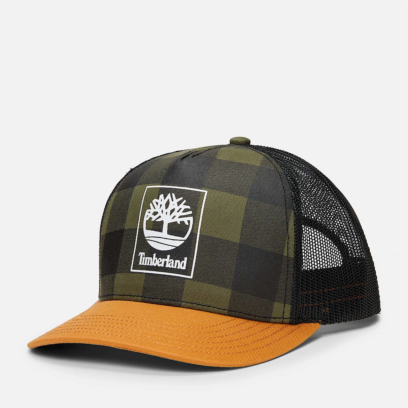 Buffalo Check Trucker Cap - 1