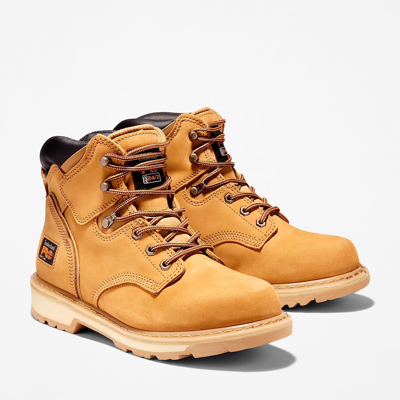 Mens Pit Boss 6 Work Boot TBL Wheat ALT4