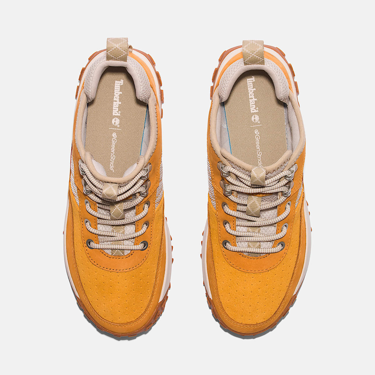 Womens GreenStride Motion 6 Low LaceUp Hiker TBL Wheat Nubuck ALT2