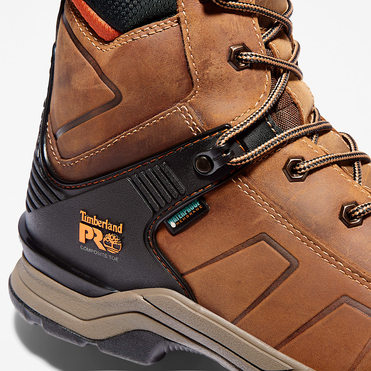 Mens Hypercharge 8 Composite Toe Waterproof Work Boot TBL Brown ALT6